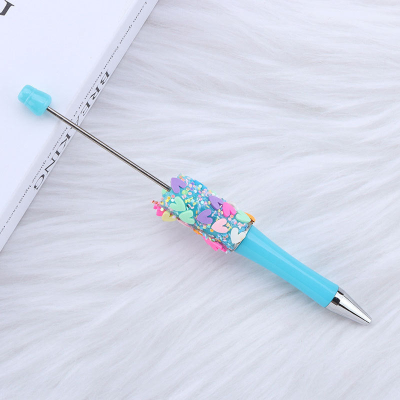 Wholesale DIY Love Beaded Pen Beaded Ballpoint Pen